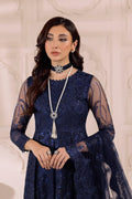 Alizeh | Dua Formals 23 | DUA-V01D01A- KHIRAD ( BLUE ) - Khanumjan  Pakistani Clothes and Designer Dresses in UK, USA 