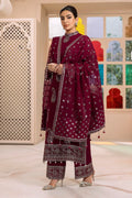 Alizeh | Dua Formals 23 | DUA-V01D06A- AMAYA ( MAGENTA ) - Khanumjan  Pakistani Clothes and Designer Dresses in UK, USA 