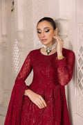 Alizeh | Dua Formals 23 | DUA-V01D03B- SYLVI ( RED ) - Khanumjan  Pakistani Clothes and Designer Dresses in UK, USA 