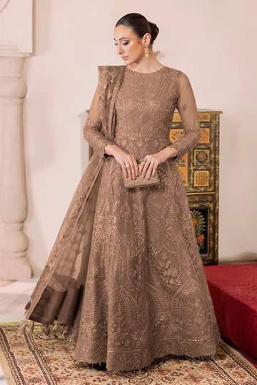 Alizeh | Dua Formals 23 | DUA-V01D05B- RYAN ( BEIGE ) - Khanumjan  Pakistani Clothes and Designer Dresses in UK, USA 