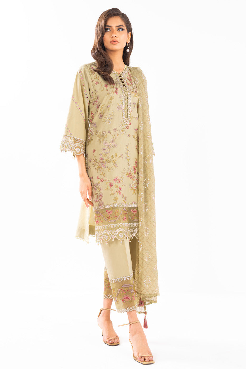 Alkaram | Luxury Lawn 24 | EC-13-24 - Khanumjan  Pakistani Clothes and Designer Dresses in UK, USA 
