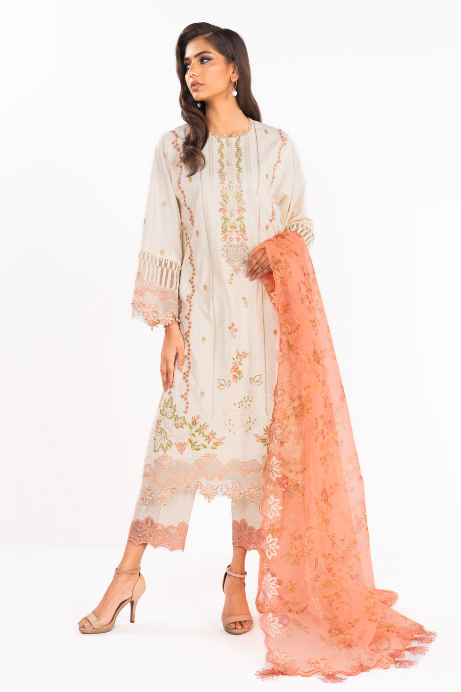 Alkaram | Luxury Lawn 24 | EC-14-24 - Khanumjan  Pakistani Clothes and Designer Dresses in UK, USA 