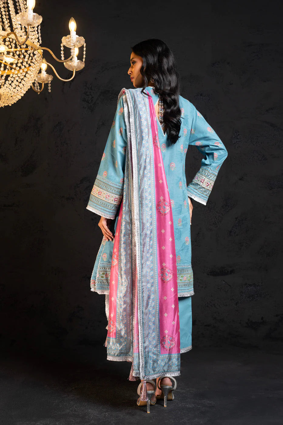 Alkaram | Spring Summer Festive 24 | Embroidered Jacquard Light Blue - Khanumjan  Pakistani Clothes and Designer Dresses in UK, USA 