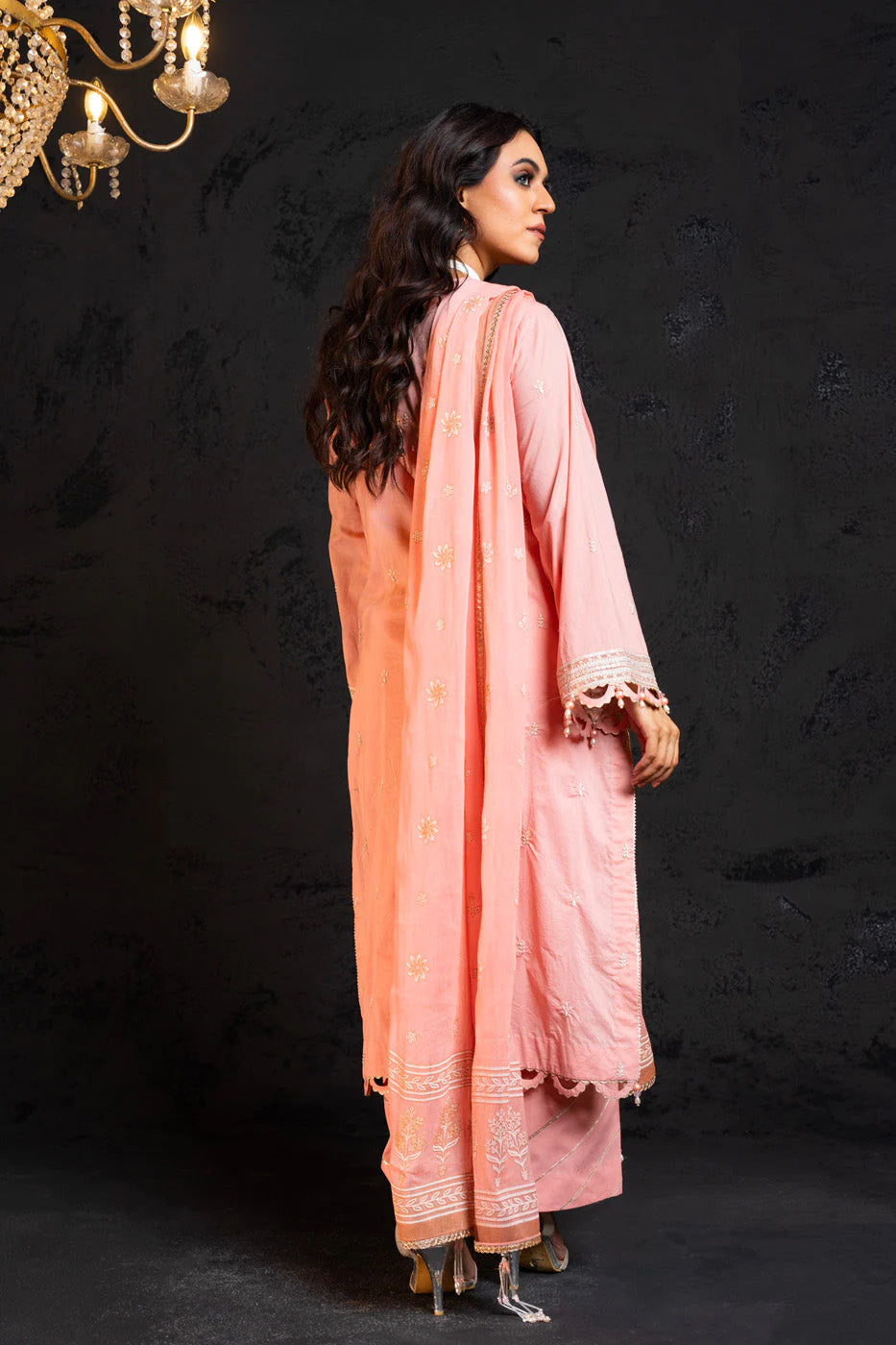 Alkaram | Spring Summer Festive 24 |  Embroidered Lawn Light Pink - Khanumjan  Pakistani Clothes and Designer Dresses in UK, USA 