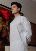 Pakistani Menswear | Amir Adnan - Basic Cotton Silk Cloud Dancer Classic Fit Embroidered Suit - Khanumjan  Pakistani Clothes and Designer Dresses in UK, USA 