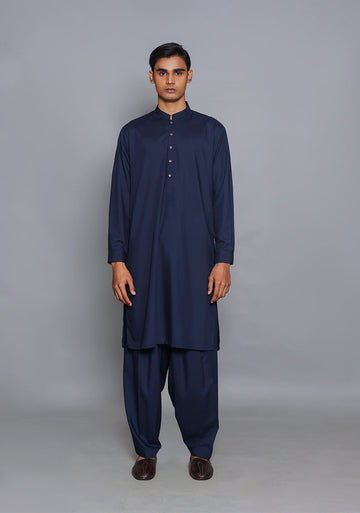 Pakistani Menswear | Amir Adnan - Basic Poly Viscose Navy Blazer Classic Fit Suit - Khanumjan  Pakistani Clothes and Designer Dresses in UK, USA 