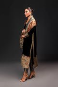 Ammara Khan | Velvet 23/24 | BLACK VELVET CLASSIC (D-07) - Khanumjan  Pakistani Clothes and Designer Dresses in UK, USA 