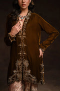 Ammara Khan | Velvet 23/24 | MODERN SHIRT AND SHALWAR SET (D-09C) - Khanumjan  Pakistani Clothes and Designer Dresses in UK, USA 