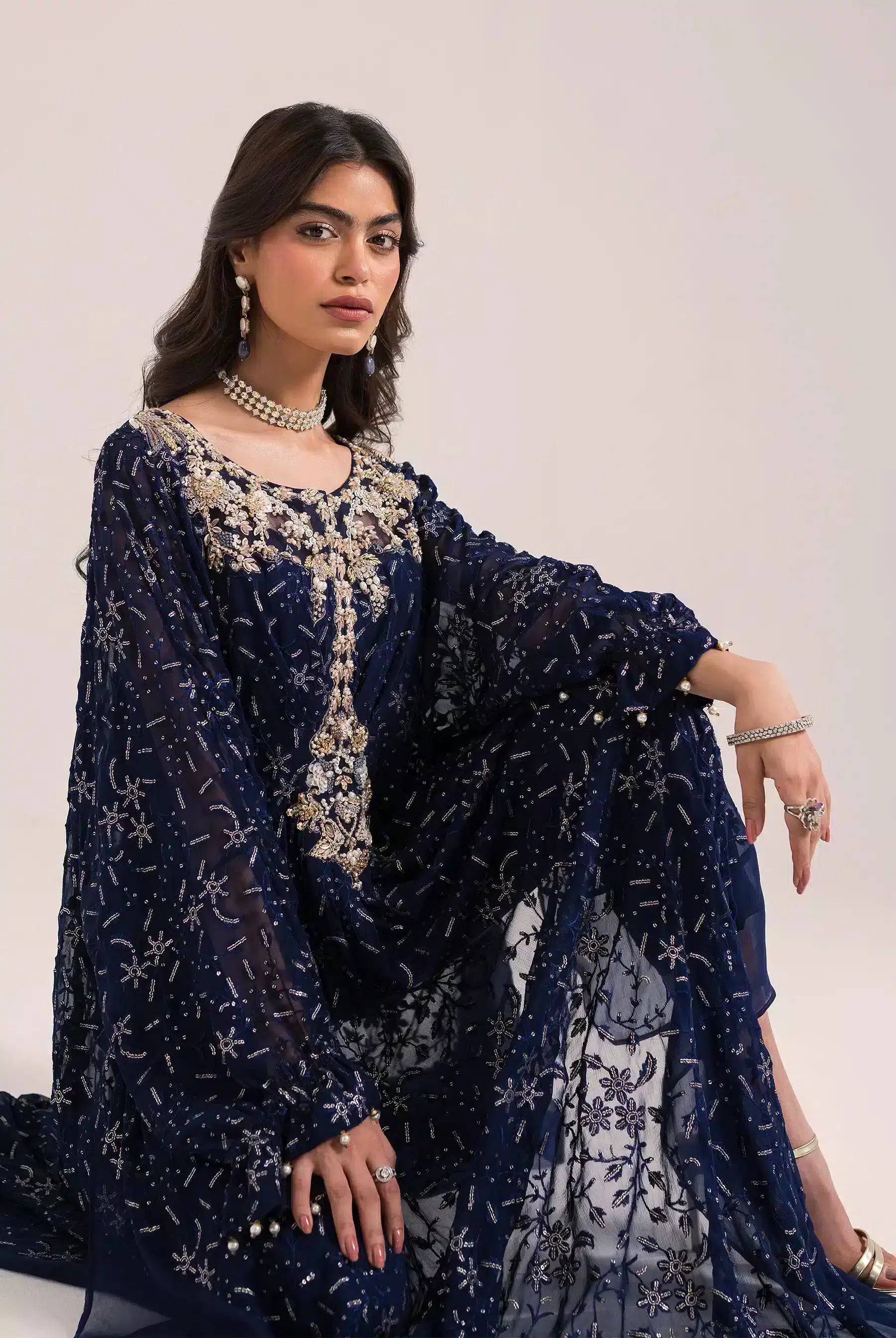 Ammara Khan | Kaftans 23 | KAFTAN GLAMOUR (D-08) - Khanumjan  Pakistani Clothes and Designer Dresses in UK, USA 