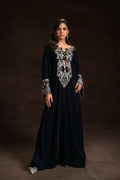 Ammara Khan | Kaftans 23 | STATEMENT NAVY KAFTAN (D-05) - Khanumjan  Pakistani Clothes and Designer Dresses in UK, USA 