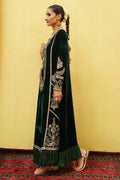 Ammara Khan | Kaftans 23 | EMERALD GREEN VELVET LUXE (D-05) - Khanumjan  Pakistani Clothes and Designer Dresses in UK, USA 