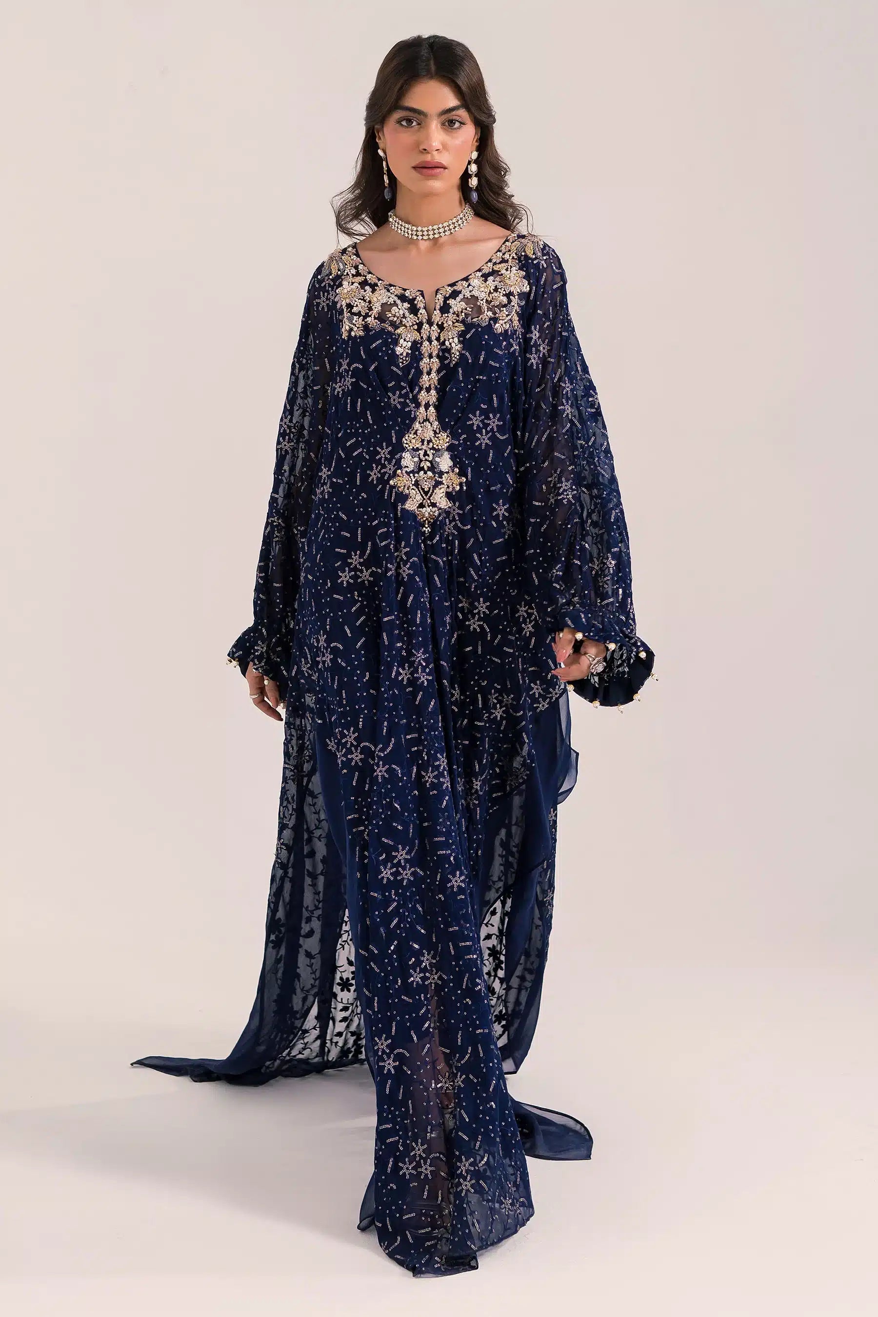 Ammara Khan | Kaftans 23 | KAFTAN GLAMOUR (D-08) - Khanumjan  Pakistani Clothes and Designer Dresses in UK, USA 