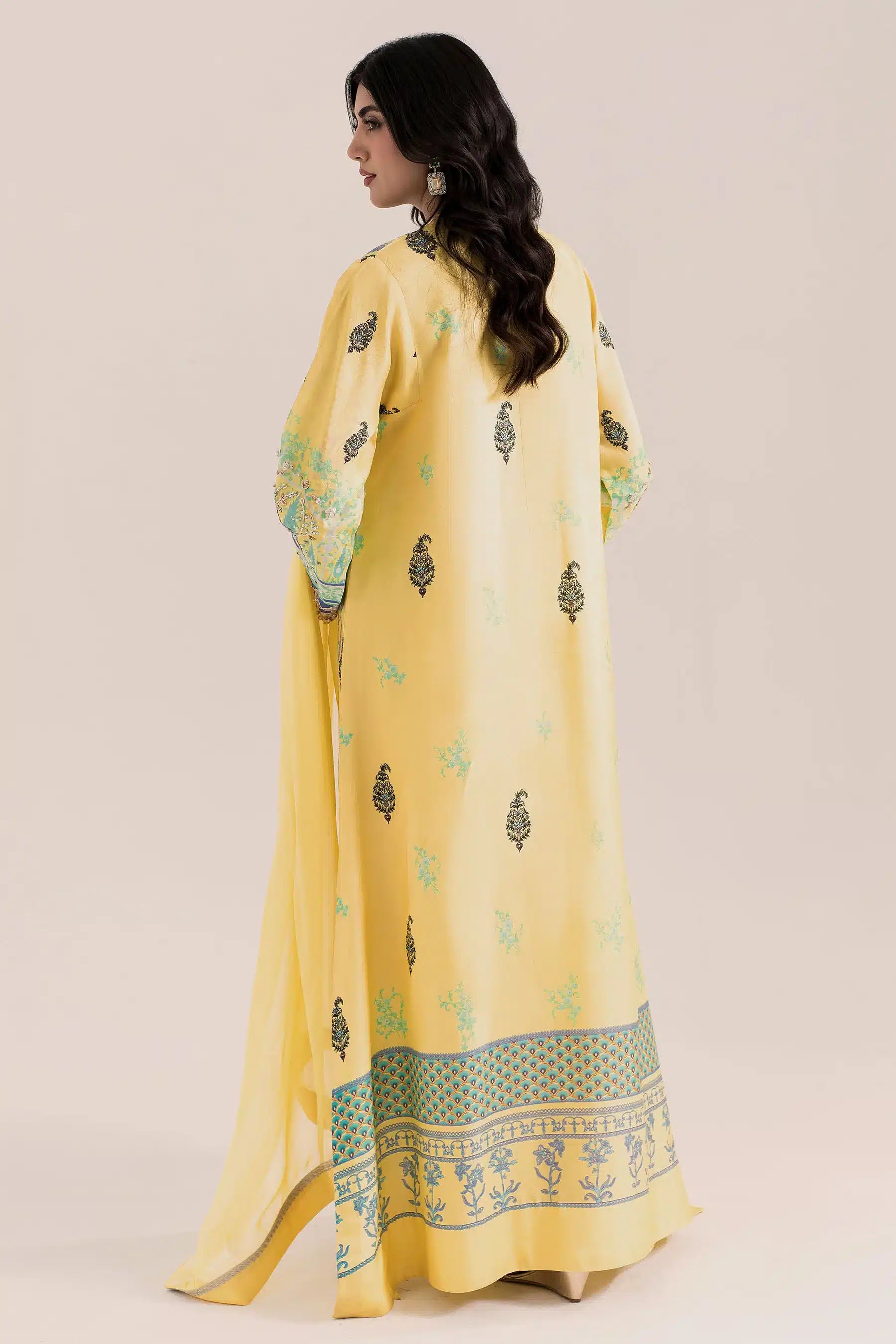 Ammara Khan | Kaftans 23 | SUMMER DREAM (D-01) - Khanumjan  Pakistani Clothes and Designer Dresses in UK, USA 