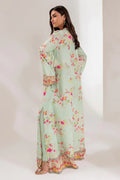 Ammara Khan | Kaftans 23 | MINT BLOOM KAFTAN (D-17) - Khanumjan  Pakistani Clothes and Designer Dresses in UK, USA 