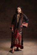 Ammara Khan | Kaftans 23 | MULTI TASSEL BLACK KAFTAN (D-01) - Khanumjan  Pakistani Clothes and Designer Dresses in UK, USA 