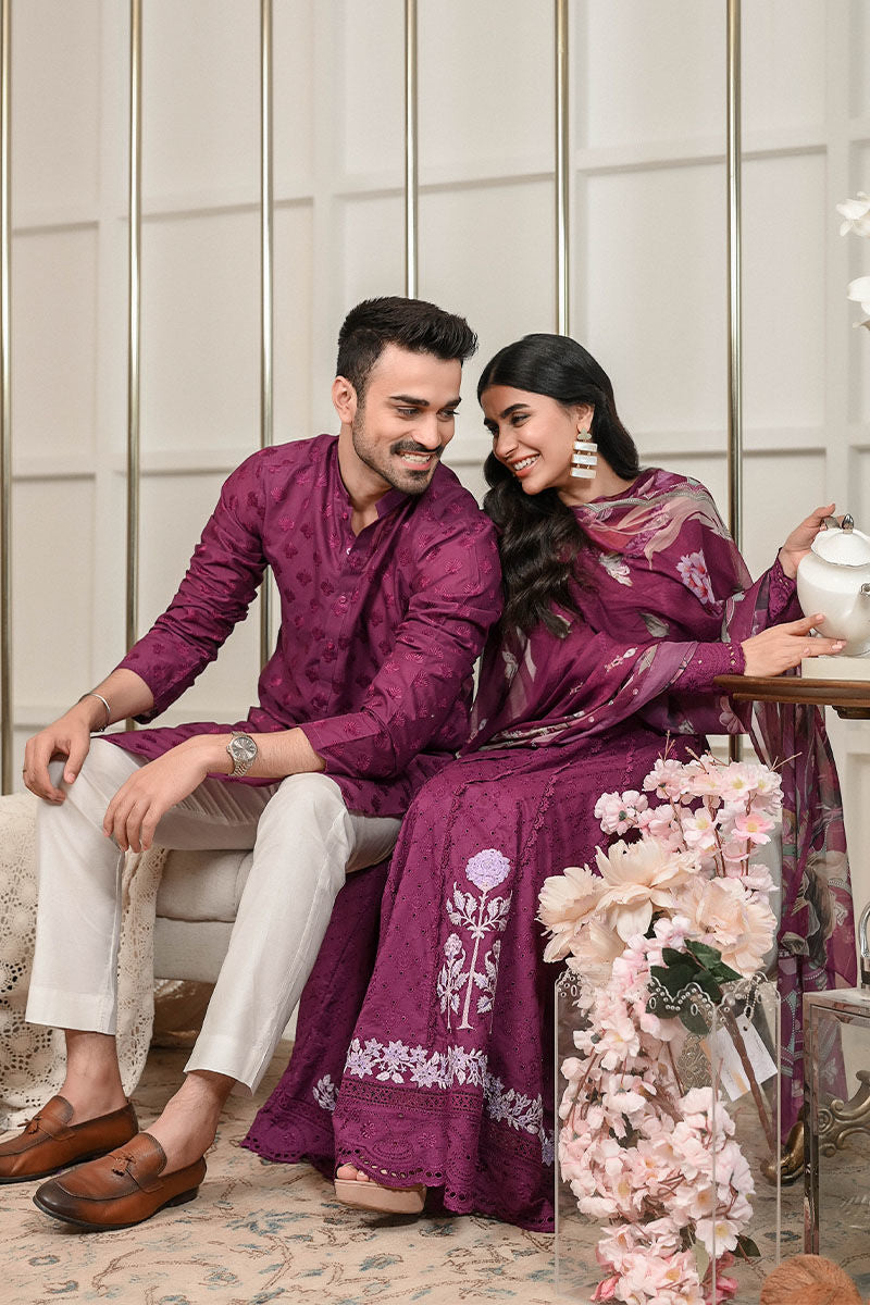 Pakistani Menswear | Ansab Jahangir | PURPLE PASSION - Khanumjan  Pakistani Clothes and Designer Dresses in UK, USA 