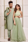 Pakistani Menswear | Ansab Jahangir | MINT AURA - Khanumjan  Pakistani Clothes and Designer Dresses in UK, USA 