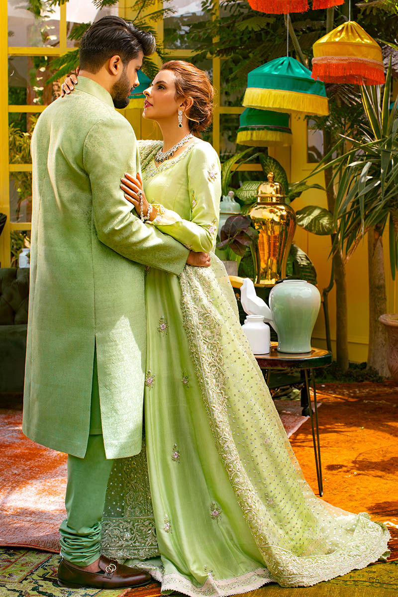 Pakistani Menswear | Ansab Jahangir | MINT AURA - Khanumjan  Pakistani Clothes and Designer Dresses in UK, USA 