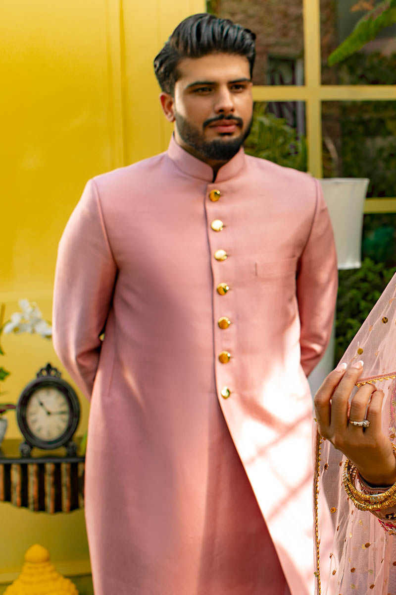 Pakistani Menswear | Ansab Jahangir | PINK NOSTALGIA - Khanumjan  Pakistani Clothes and Designer Dresses in UK, USA 