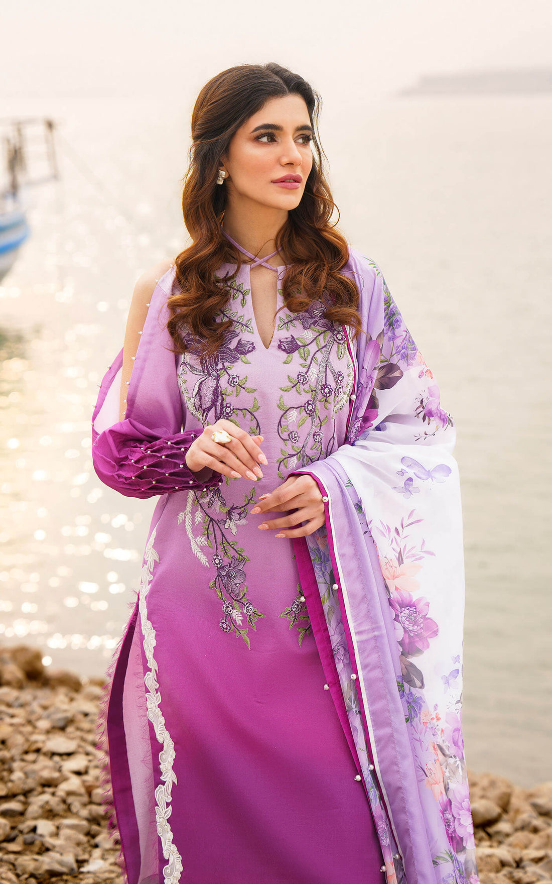 Asifa and Nabeel | Meraki Summer 24 | CALLA-U141M018 - Khanumjan  Pakistani Clothes and Designer Dresses in UK, USA 