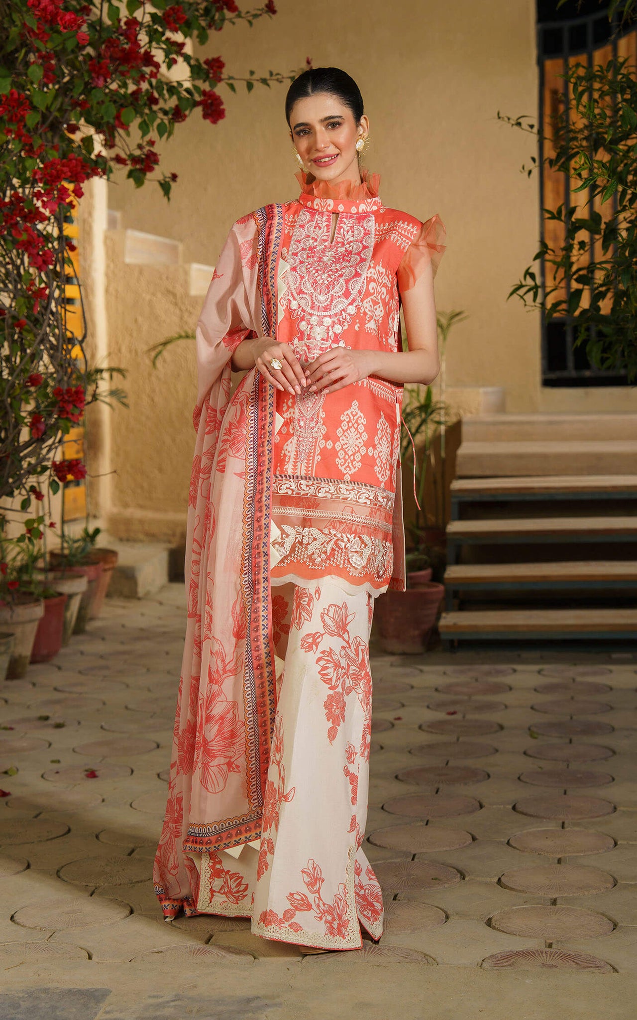 Asifa and Nabeel | Meraki Summer 24 | DAHLIA-U141M001 - Khanumjan  Pakistani Clothes and Designer Dresses in UK, USA 