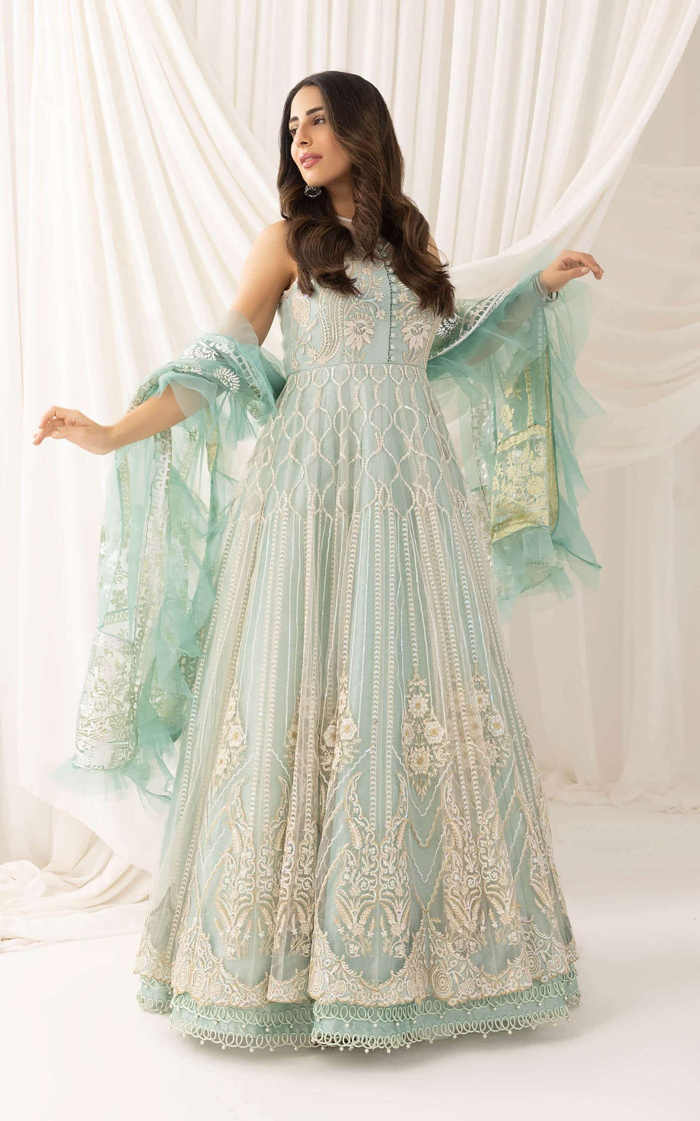 Asifa and Nabeel | Barasti Festive 23 | Chandni (ANB-05) - Khanumjan  Pakistani Clothes and Designer Dresses in UK, USA 