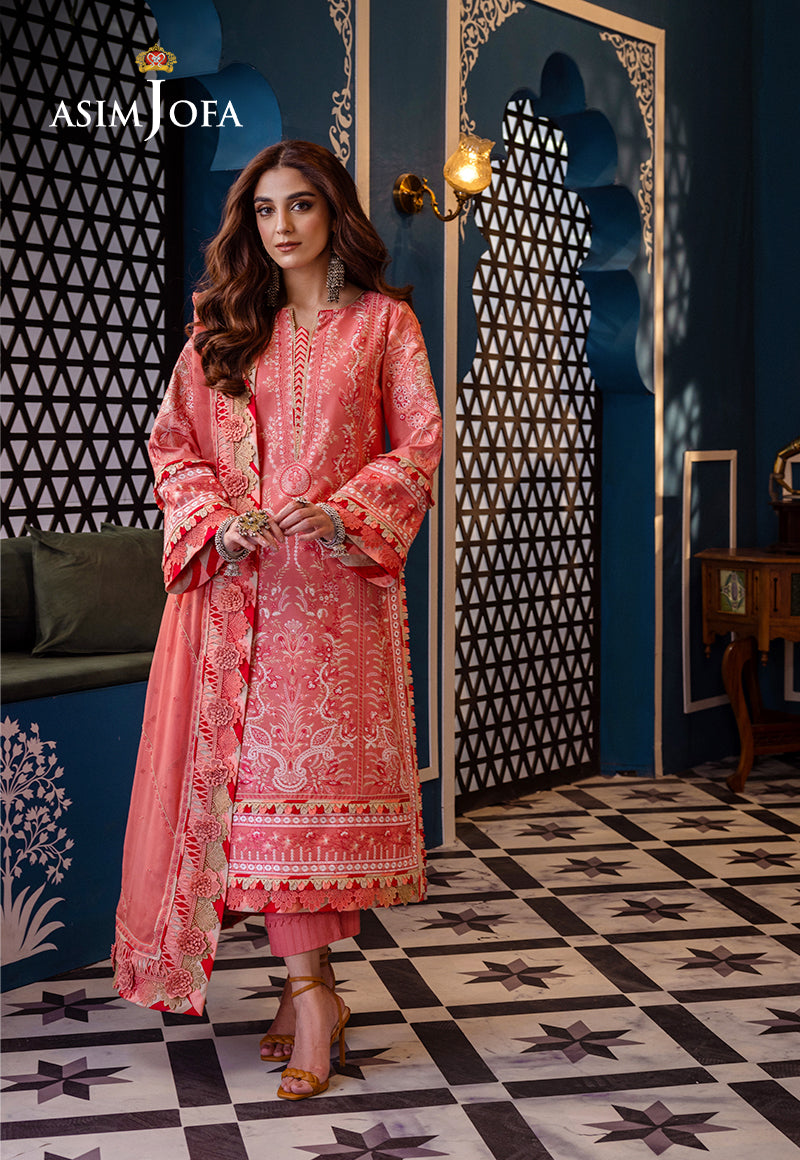 Asim Jofa | Fasana e Ishq Eid Luxury Lawn | AJFI-07 - Khanumjan  Pakistani Clothes and Designer Dresses in UK, USA 