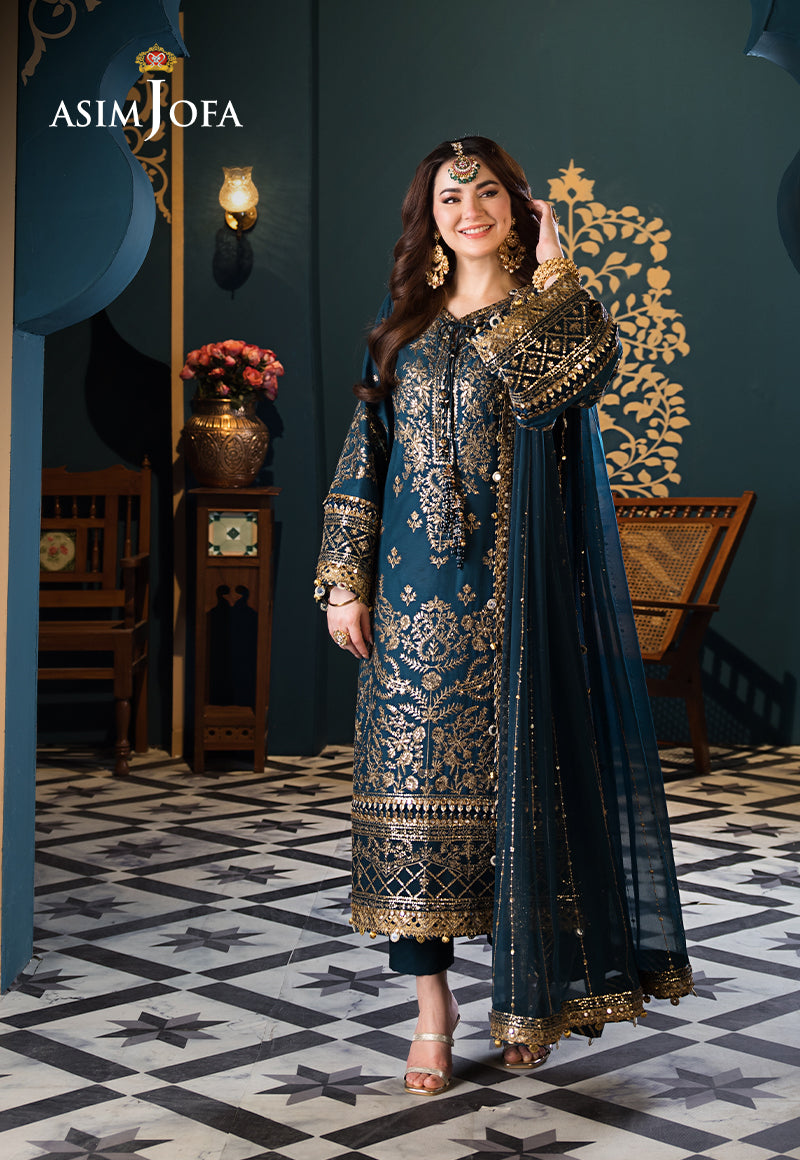 Asim Jofa | Fasana e Ishq Eid Luxury Lawn | AJFI-30 - Khanumjan  Pakistani Clothes and Designer Dresses in UK, USA 