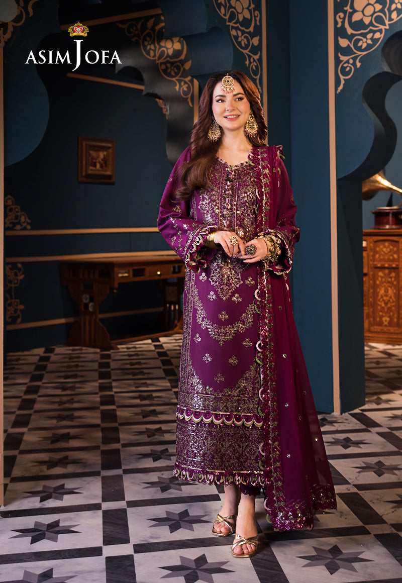 Asim Jofa | Fasana e Ishq Eid Luxury Lawn | AJFI-11 - Khanumjan  Pakistani Clothes and Designer Dresses in UK, USA 