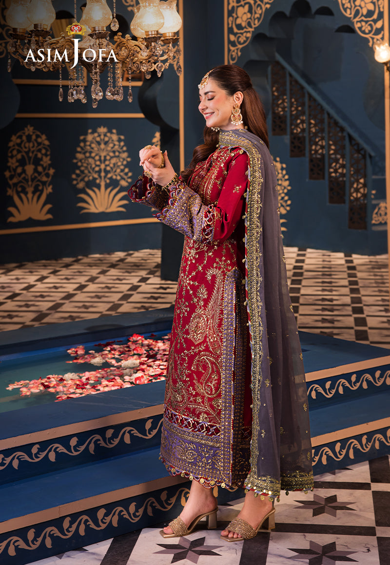 Asim Jofa | Fasana e Ishq Eid Luxury Lawn | AJFI-27 - Khanumjan  Pakistani Clothes and Designer Dresses in UK, USA 