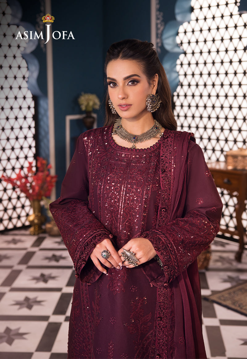 Asim Jofa | Fasana e Ishq Eid Luxury Lawn | AJFI-09 - Khanumjan  Pakistani Clothes and Designer Dresses in UK, USA 