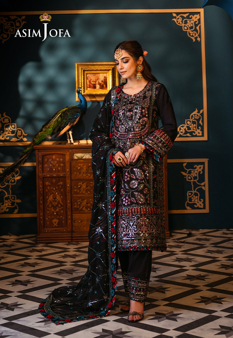 Asim Jofa | Fasana e Ishq Eid Luxury Lawn | AJFI-14 - Khanumjan  Pakistani Clothes and Designer Dresses in UK, USA 