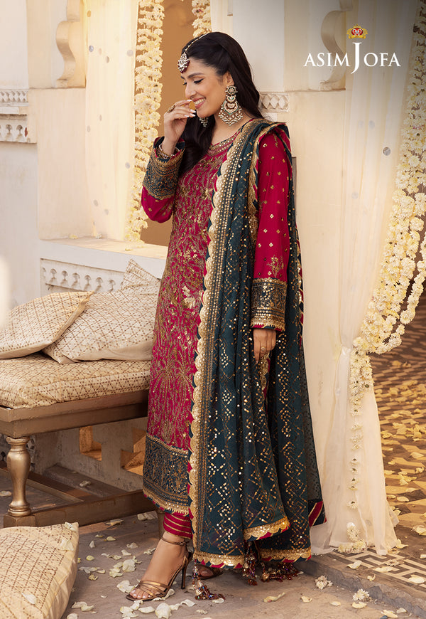 Asim Jofa | Shehnai Festive Collection | AJSH-19 - Khanumjan  Pakistani Clothes and Designer Dresses in UK, USA 