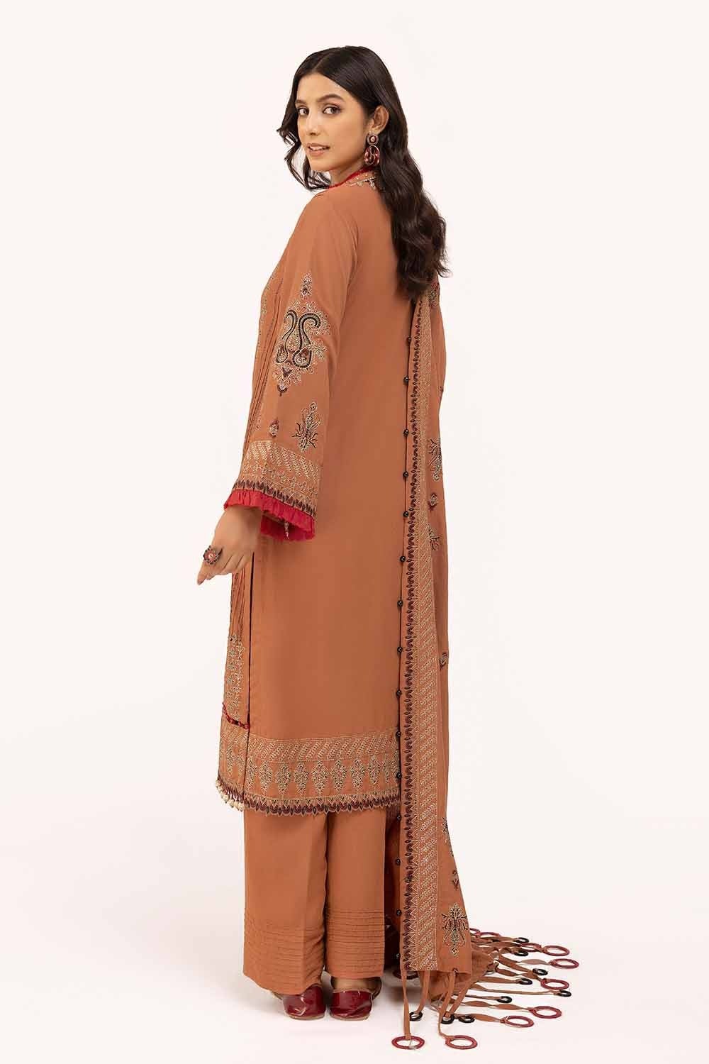 Gul Ahmed | Winter Collection 24 | Karandi Dupatta AY-42005