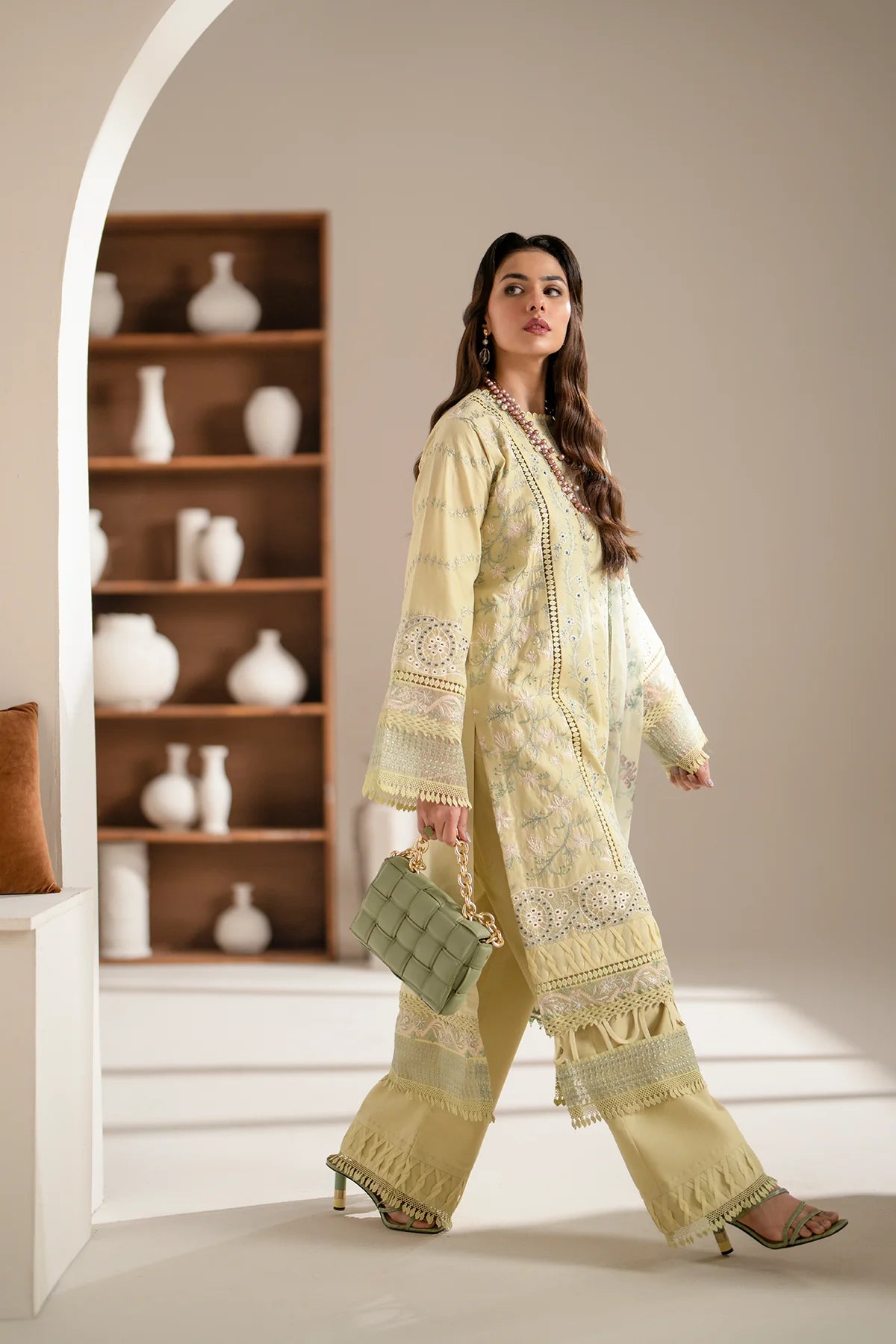 Azzal | Aghaaz Luxury Lawn | Jehaan - Khanumjan  Pakistani Clothes and Designer Dresses in UK, USA 