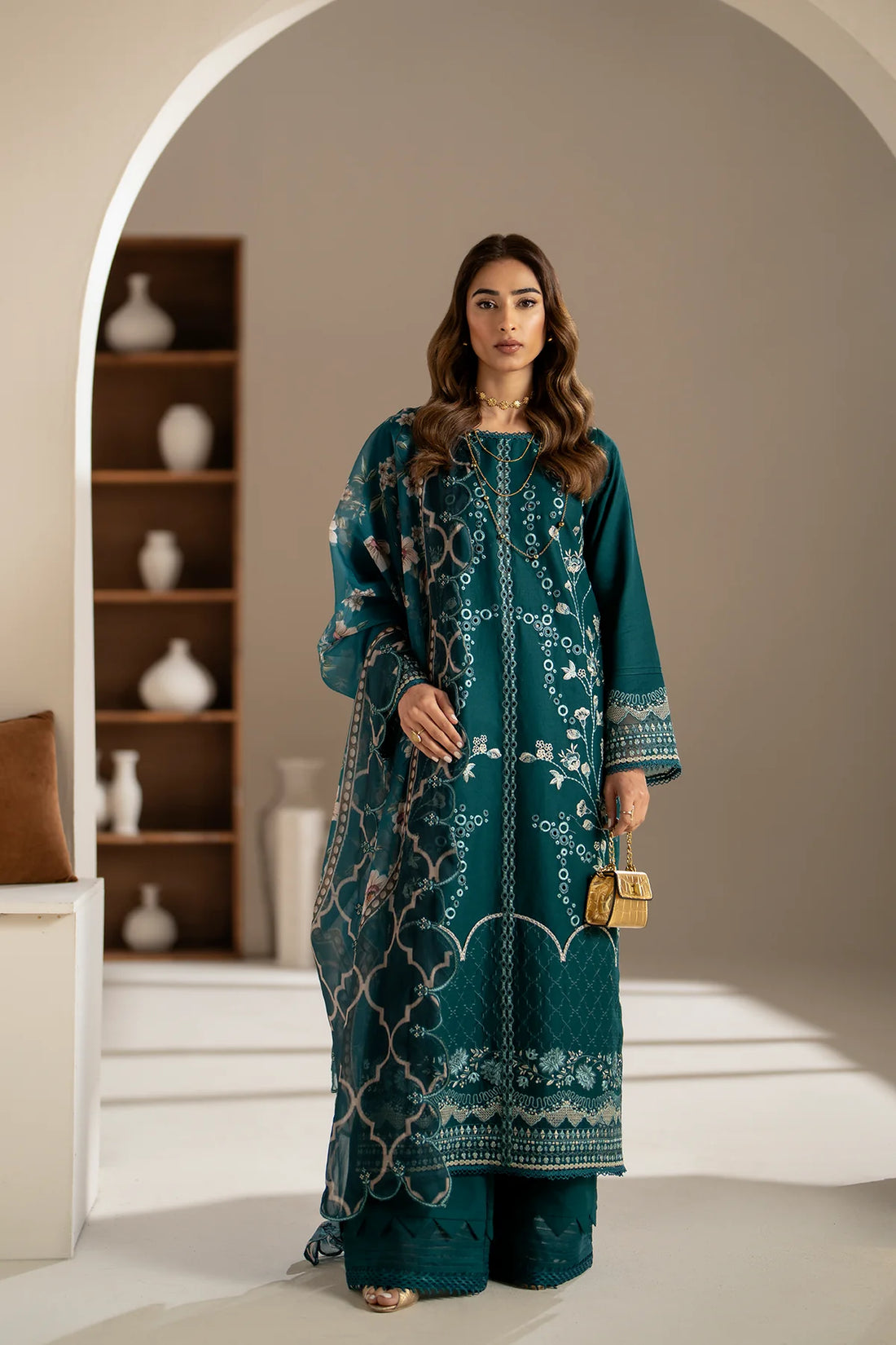 Azzal | Aghaaz Luxury Lawn | Mehr - Khanumjan  Pakistani Clothes and Designer Dresses in UK, USA 