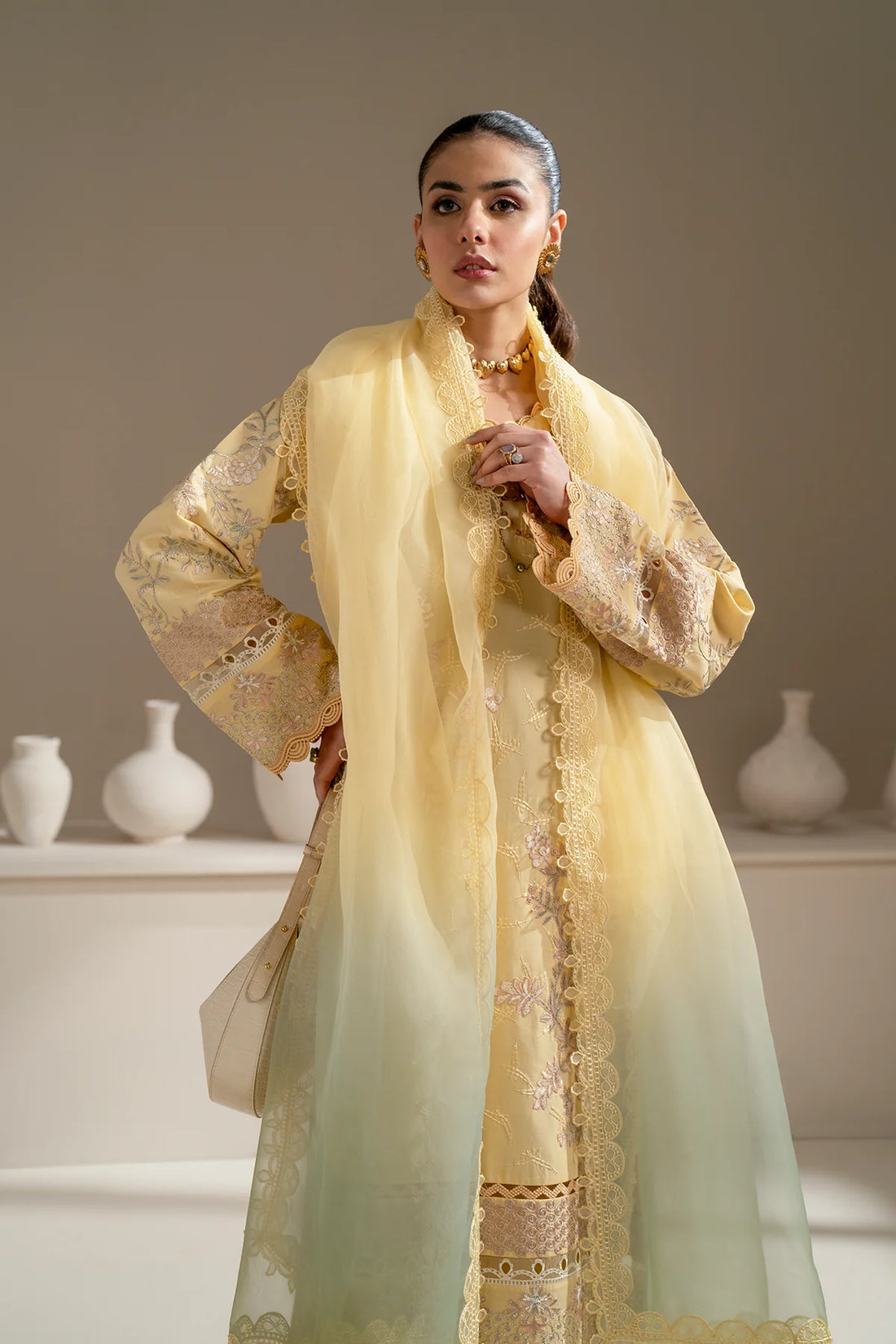 Azzal | Aghaaz Luxury Lawn | Sehar - Khanumjan  Pakistani Clothes and Designer Dresses in UK, USA 