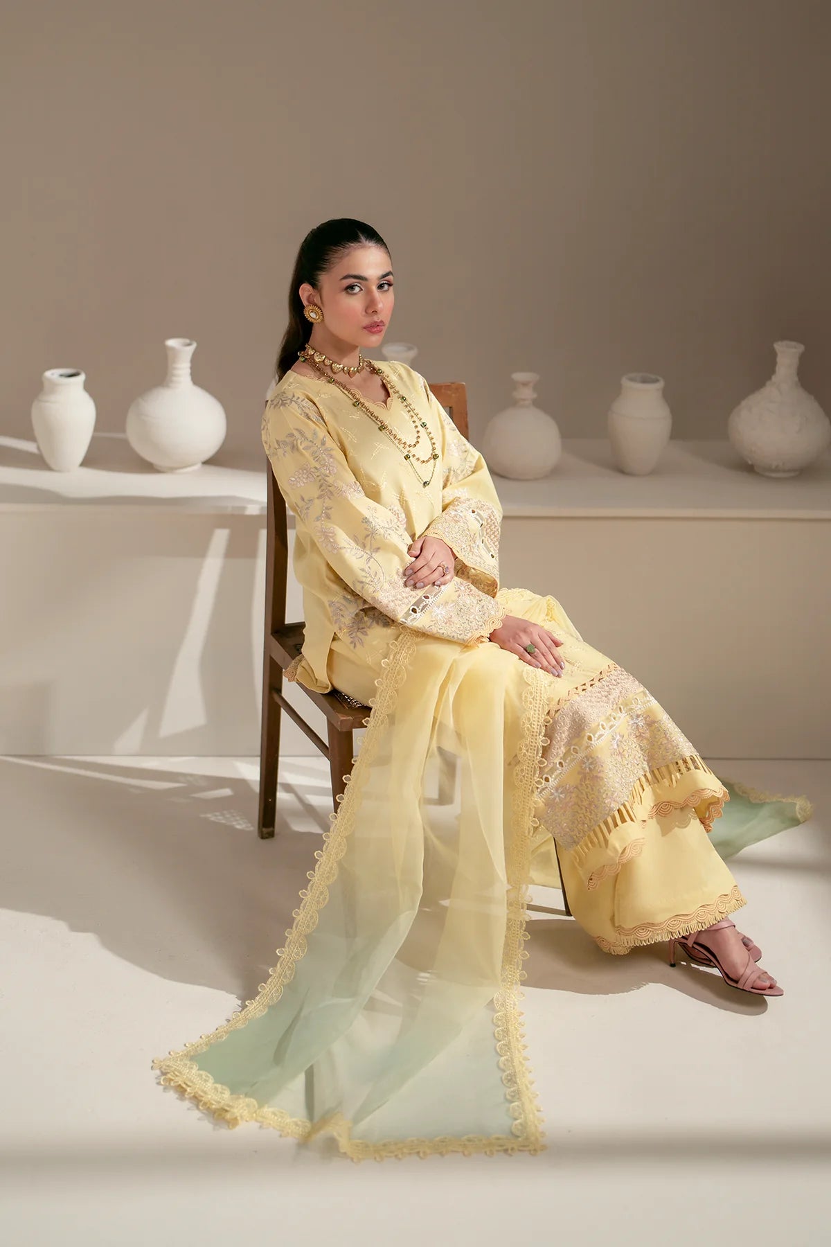 Azzal | Aghaaz Luxury Lawn | Sehar - Khanumjan  Pakistani Clothes and Designer Dresses in UK, USA 