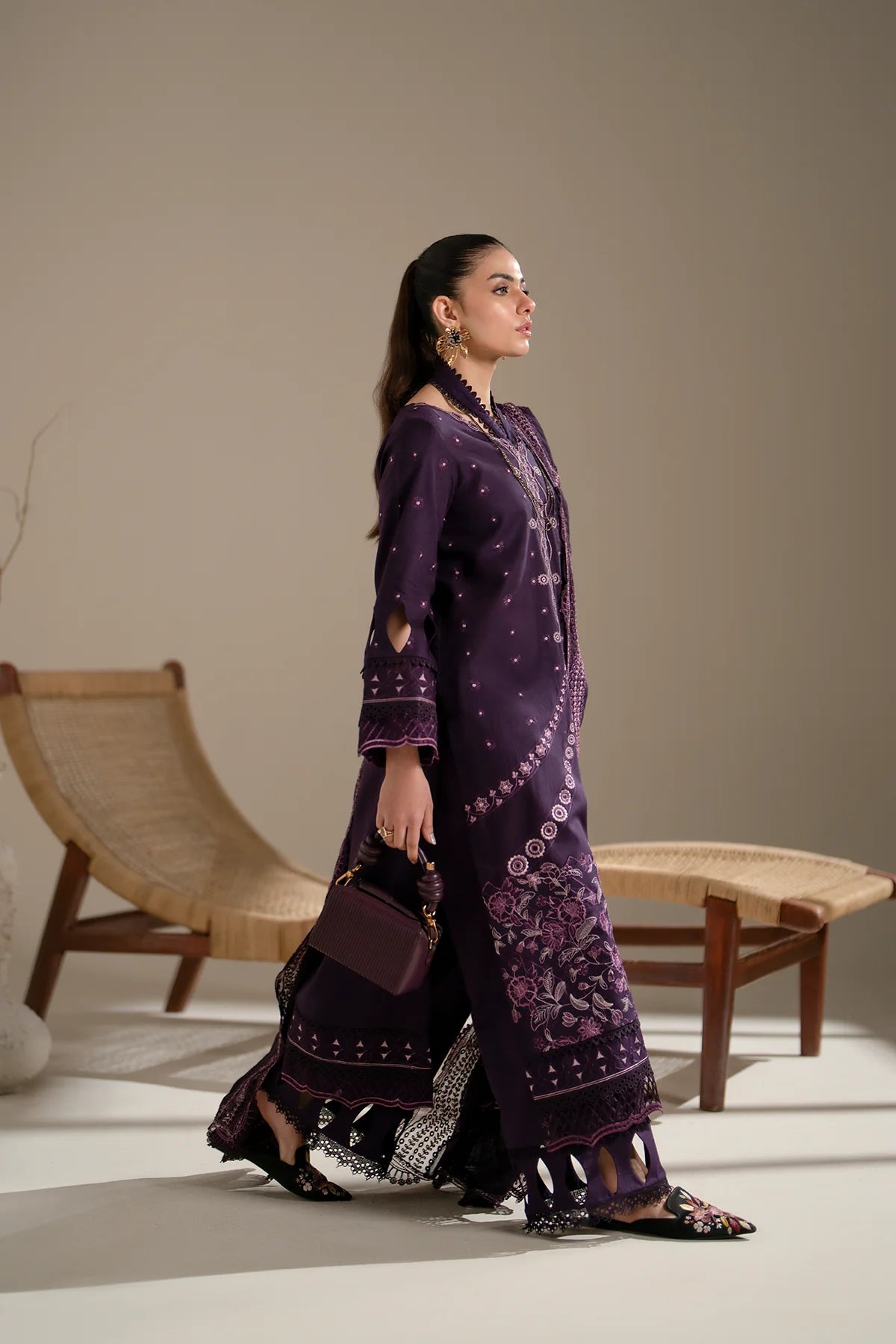 Azzal | Aghaaz Luxury Lawn | Aroma - Khanumjan  Pakistani Clothes and Designer Dresses in UK, USA 