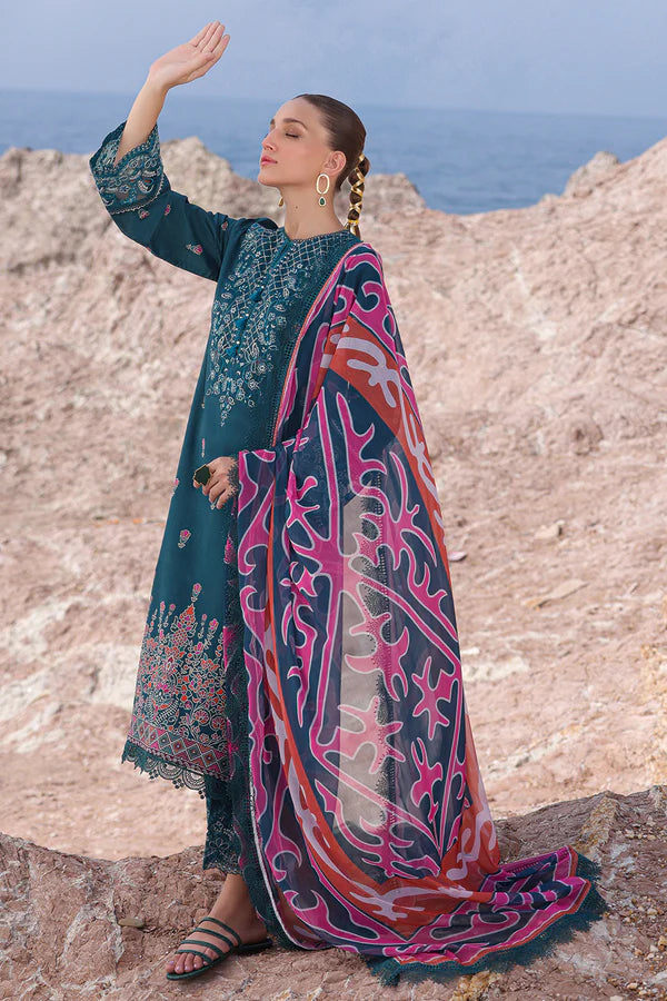 Ayzel | Tropicana Lawn 24 | Peacock - Khanumjan  Pakistani Clothes and Designer Dresses in UK, USA 