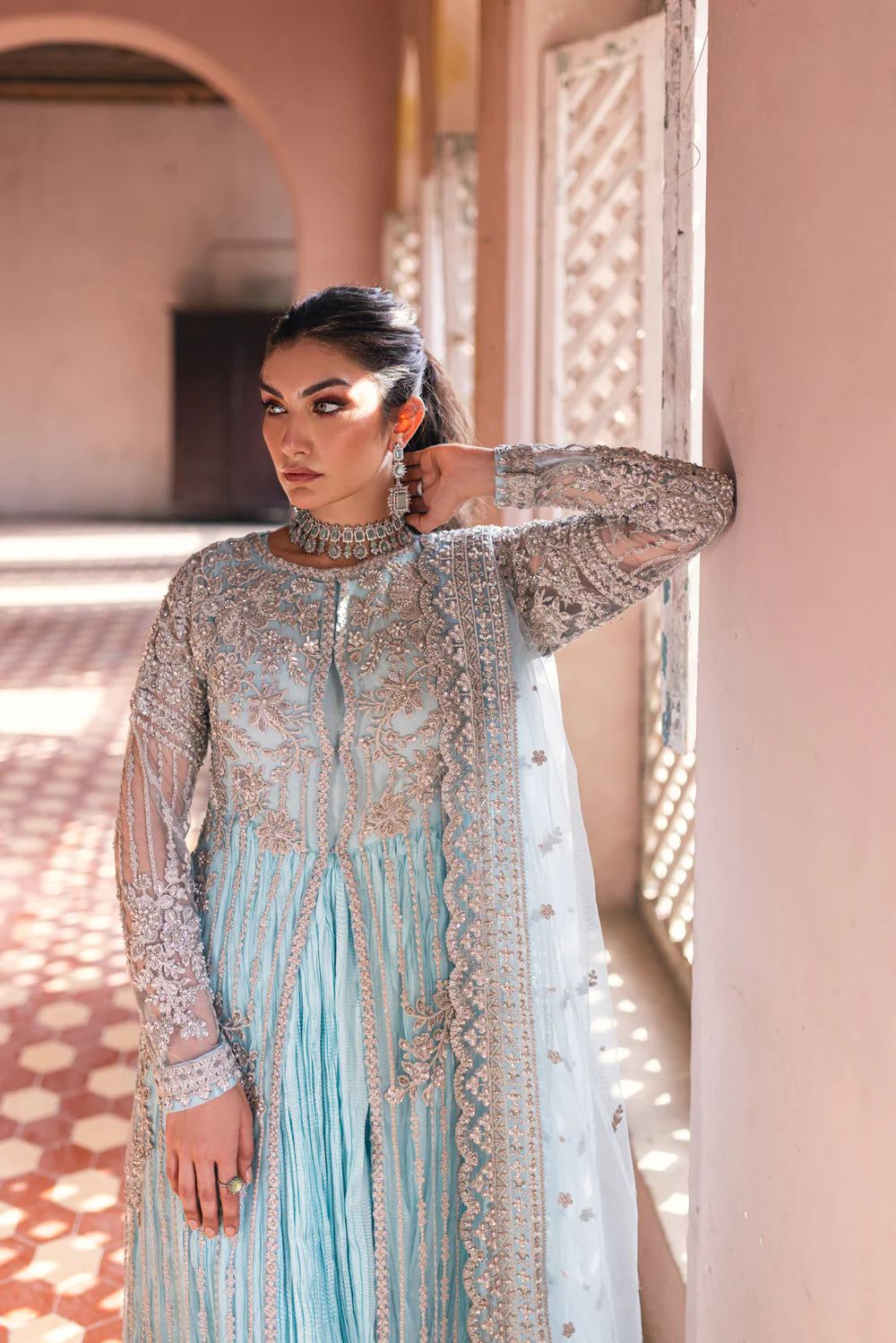 Azure | Wedding Edit 23 | Mah Jabeen - Khanumjan  Pakistani Clothes and Designer Dresses in UK, USA 