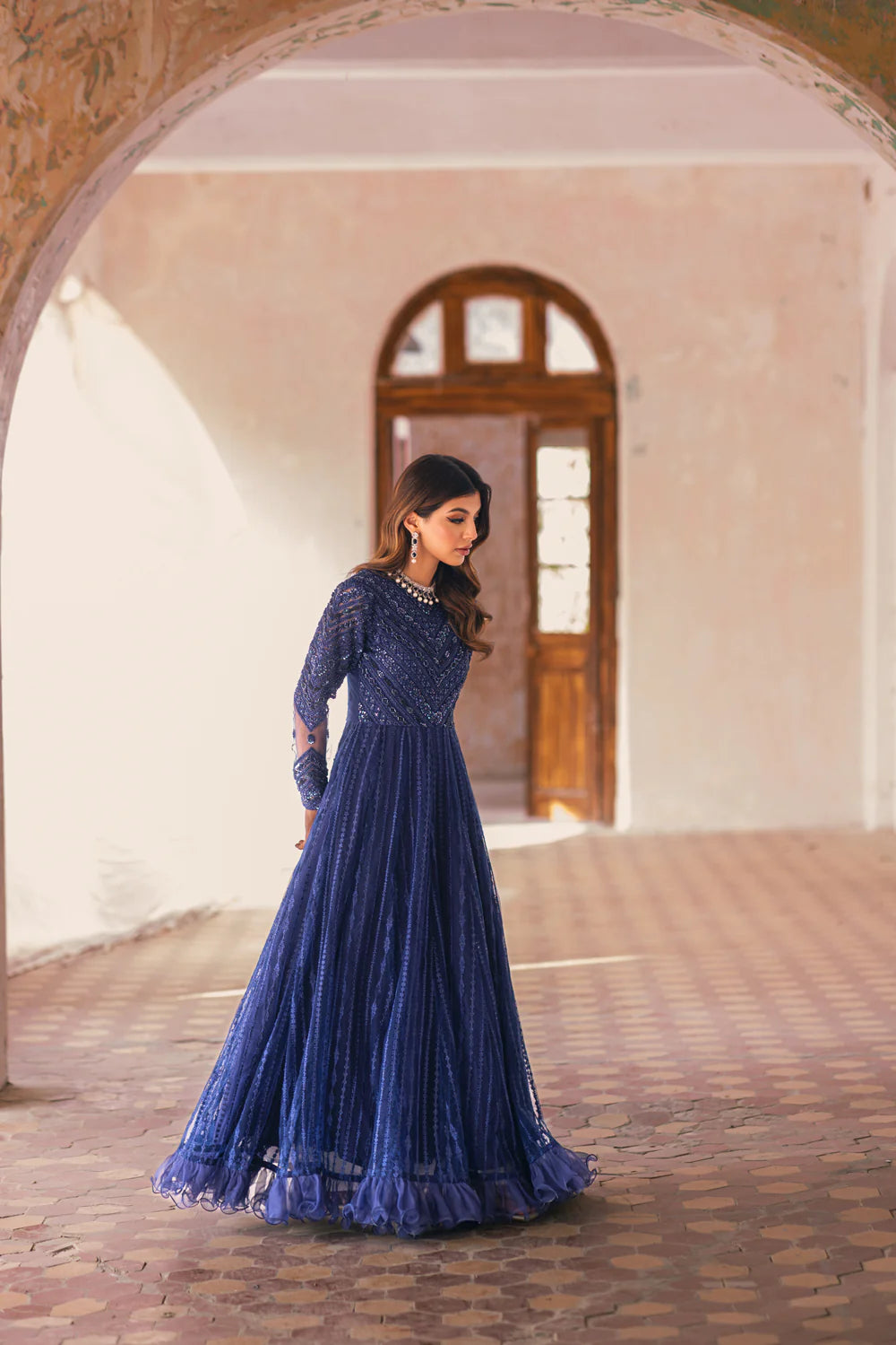 Azure | Wedding Edit 23 | Ghazal - Khanumjan  Pakistani Clothes and Designer Dresses in UK, USA 