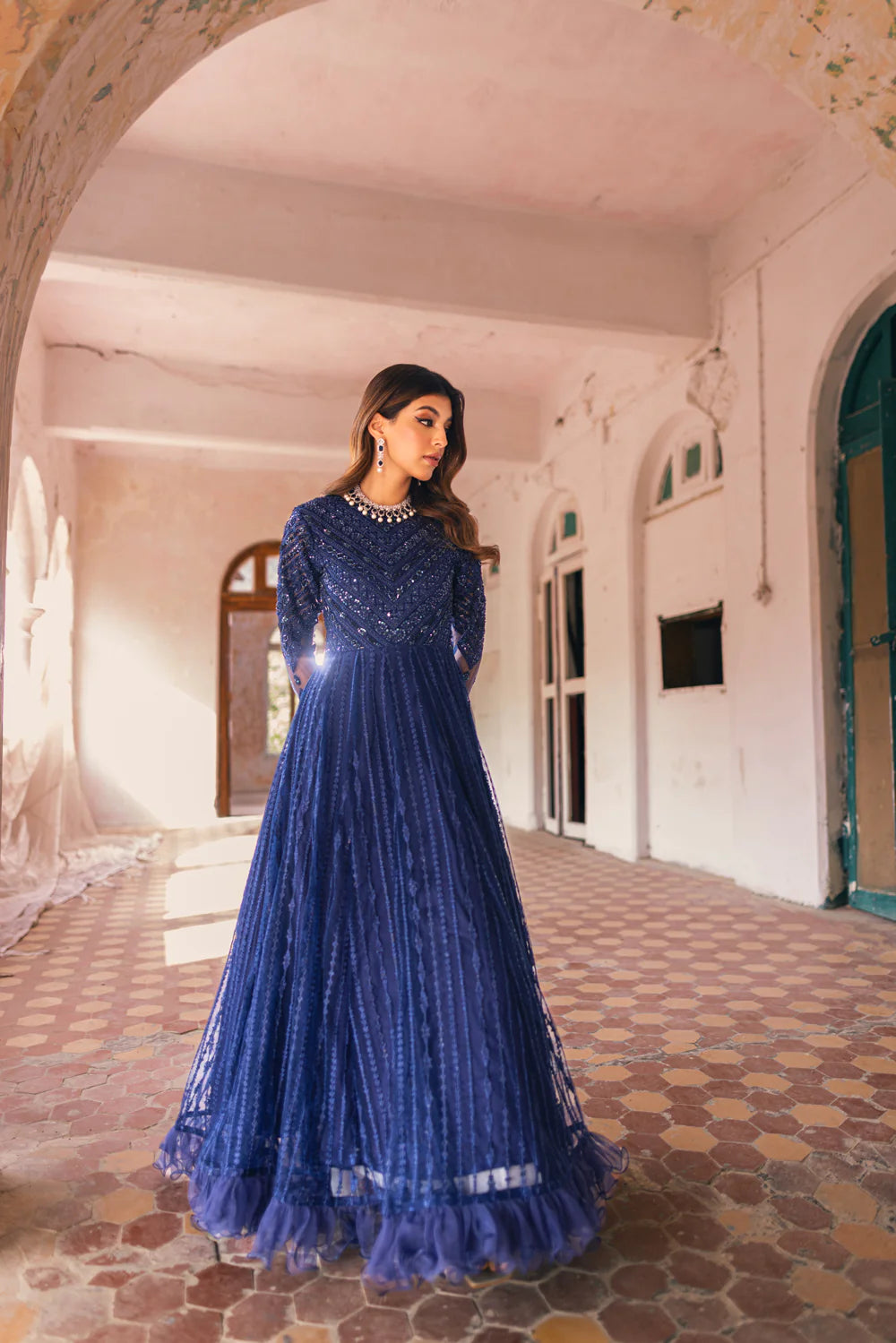 Azure | Wedding Edit 23 | Ghazal - Khanumjan  Pakistani Clothes and Designer Dresses in UK, USA 