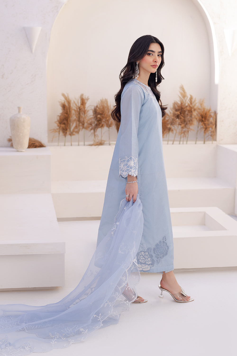 Azure | Ensembles Embroidered Formals | Ashen Grace - Khanumjan  Pakistani Clothes and Designer Dresses in UK, USA 