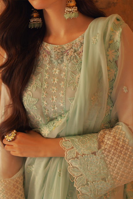 Azure | Ensembles Embroidered Formals | Floral Fern - Khanumjan  Pakistani Clothes and Designer Dresses in UK, USA 