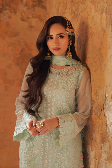 Azure | Ensembles Embroidered Formals | Floral Fern - Khanumjan  Pakistani Clothes and Designer Dresses in UK, USA 