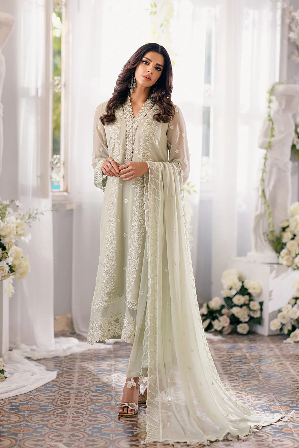 Azure | Ensembles Embroidered Formals | Enchanted Moss - Khanumjan  Pakistani Clothes and Designer Dresses in UK, USA 