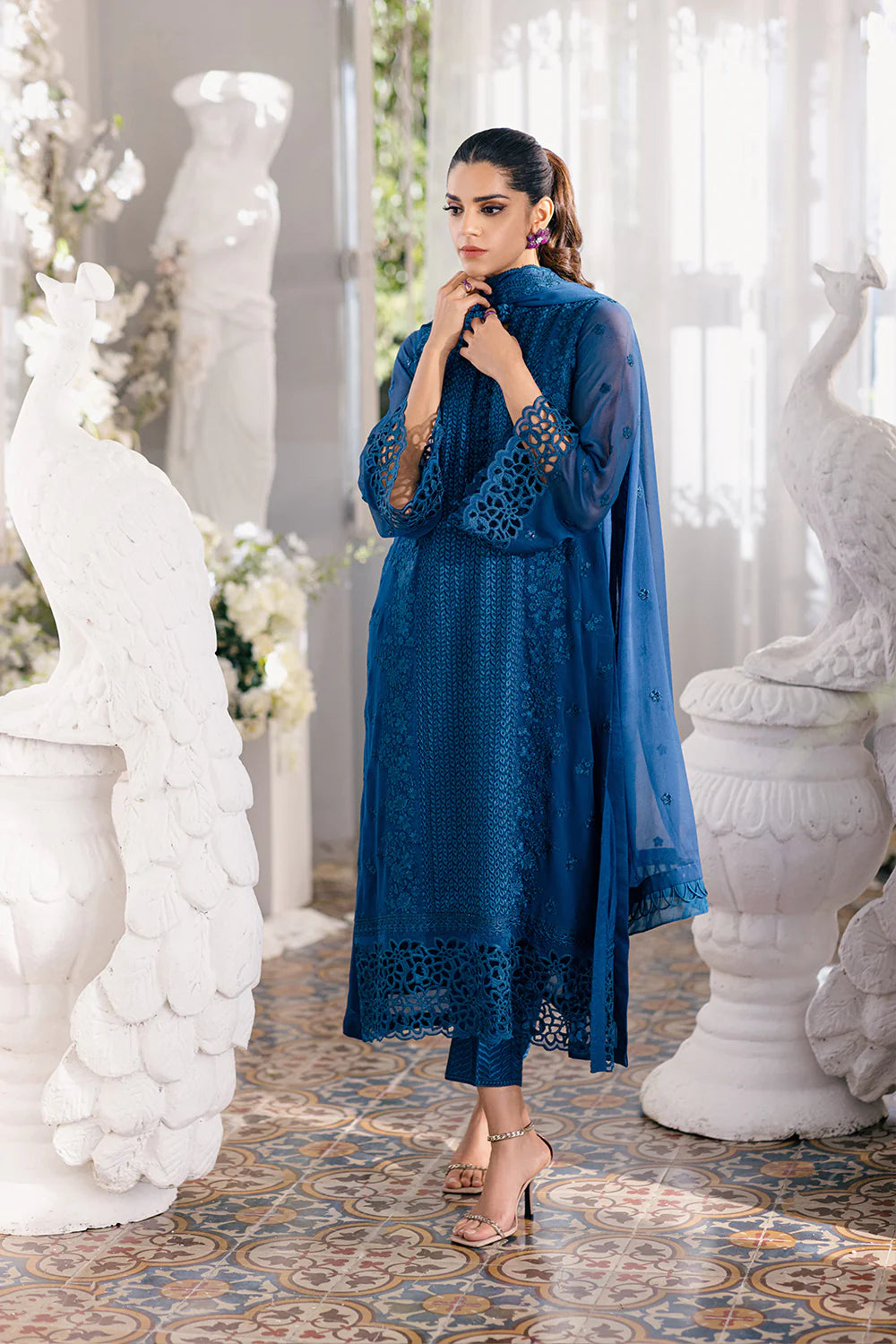 Azure | Ensembles Embroidered Formals | Galactic Glow - Khanumjan  Pakistani Clothes and Designer Dresses in UK, USA 