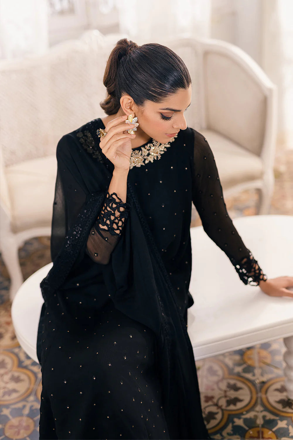 Azure | Ensembles Embroidered Formals | Midnight Glow - Khanumjan  Pakistani Clothes and Designer Dresses in UK, USA 