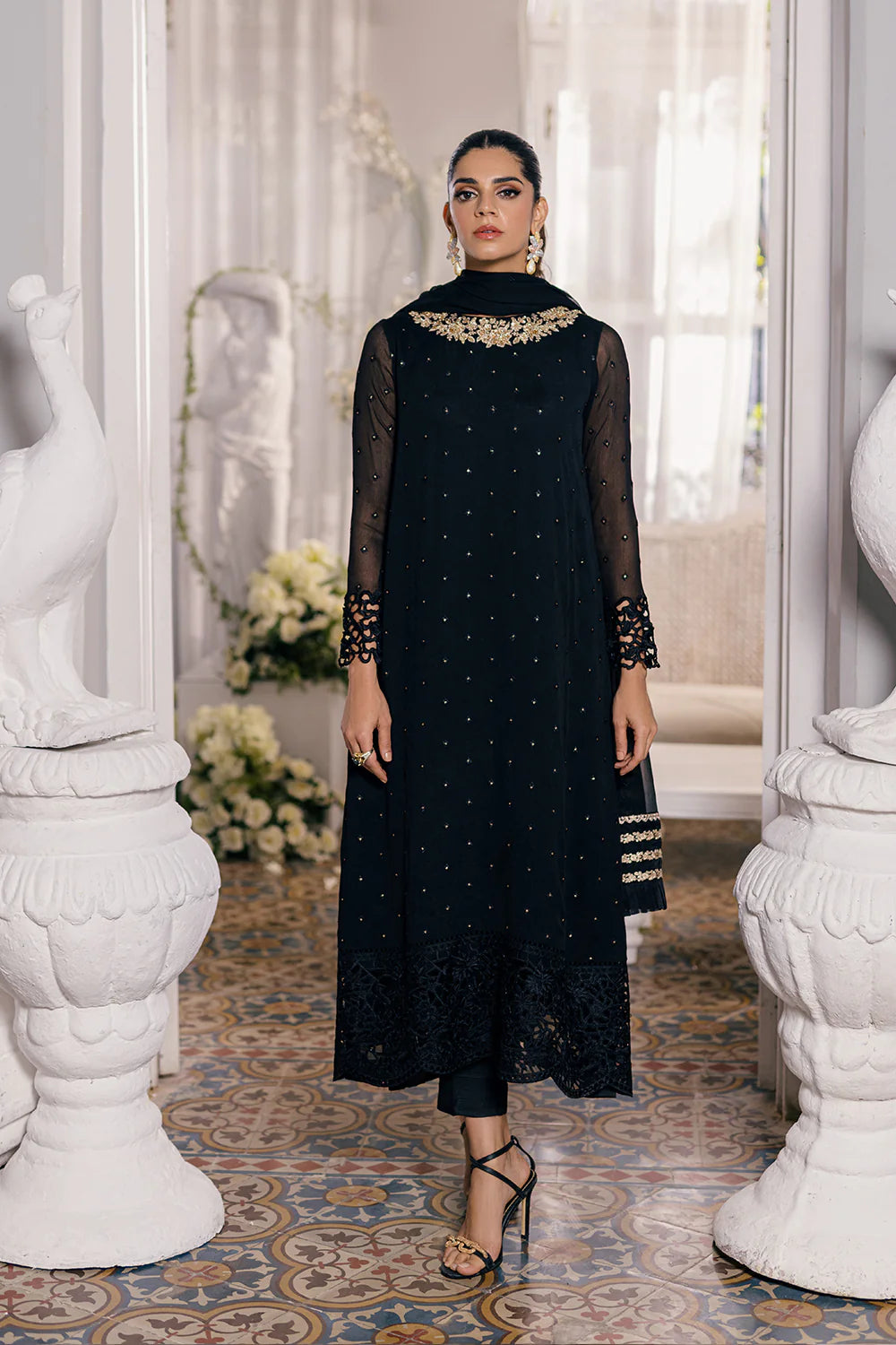 Azure | Ensembles Embroidered Formals | Midnight Glow - Khanumjan  Pakistani Clothes and Designer Dresses in UK, USA 